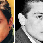 Alain Delon’s son is all grown up now and he’s the spitting image of his dad