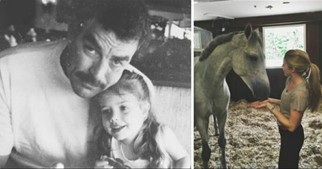 Tom Selleck’s daughter is all grown up – now owns her own horse breeding stable